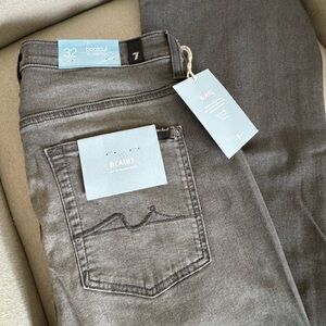 7 For All Mankind bootcut B(AIR) organic jeans grey 32 NWT